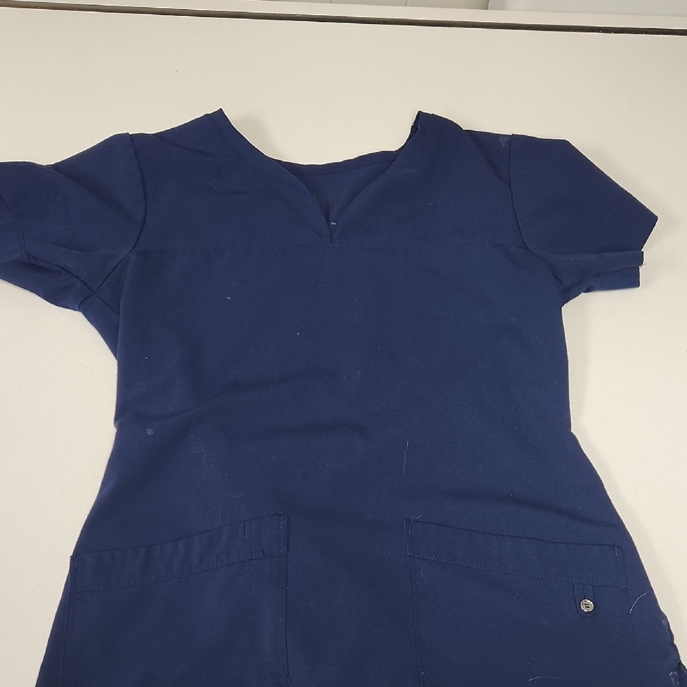 Grey's Anatomy Navy Scrub Top